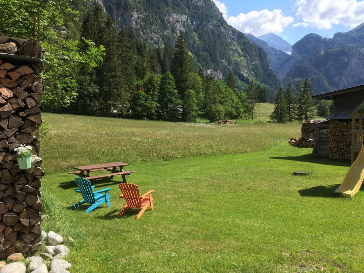 Ferienwohnung Lindenheim Kandersteg Exteriör bild