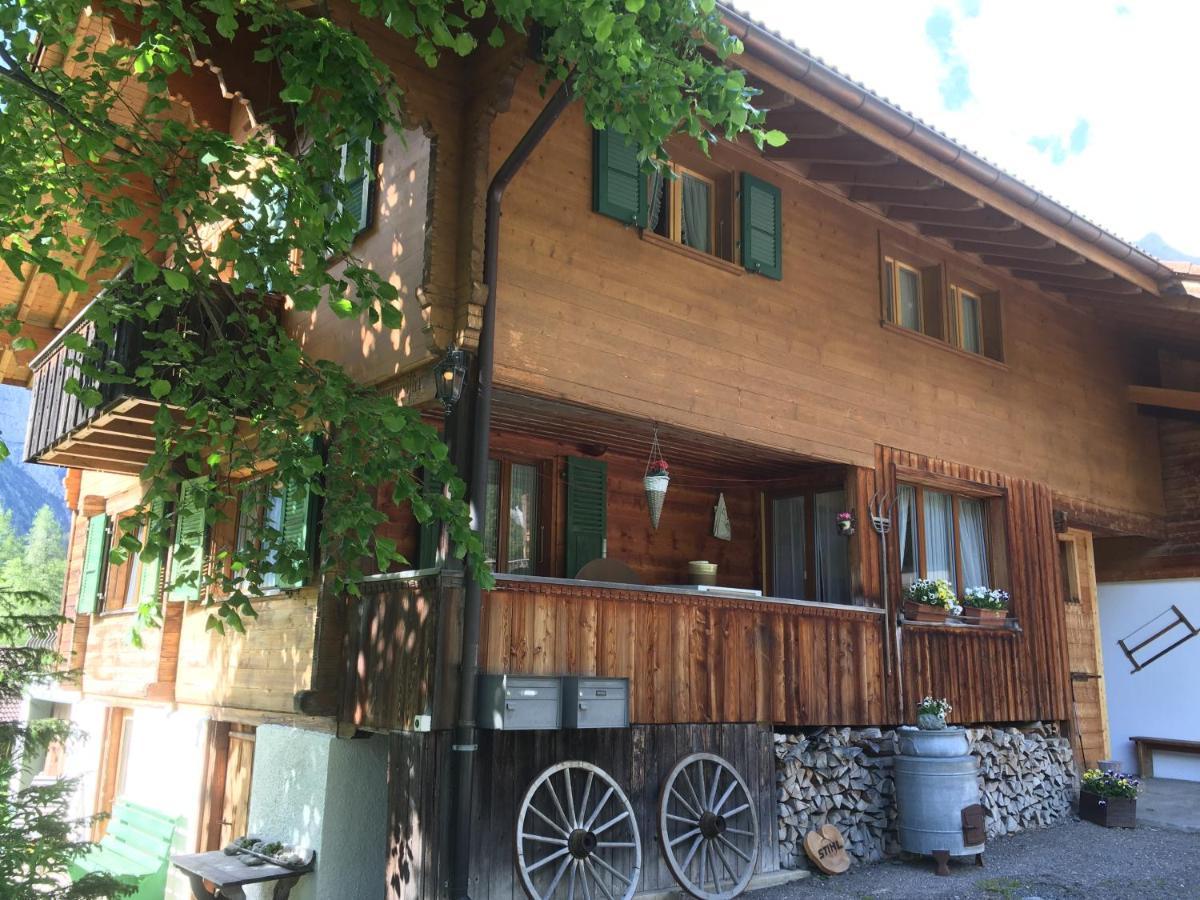 Ferienwohnung Lindenheim Kandersteg Exteriör bild