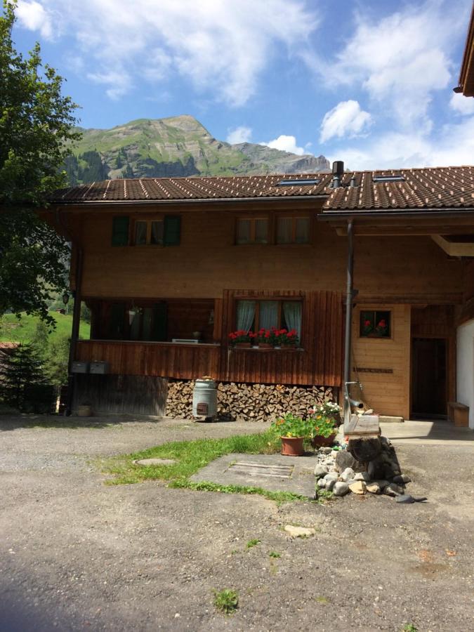 Ferienwohnung Lindenheim Kandersteg Exteriör bild