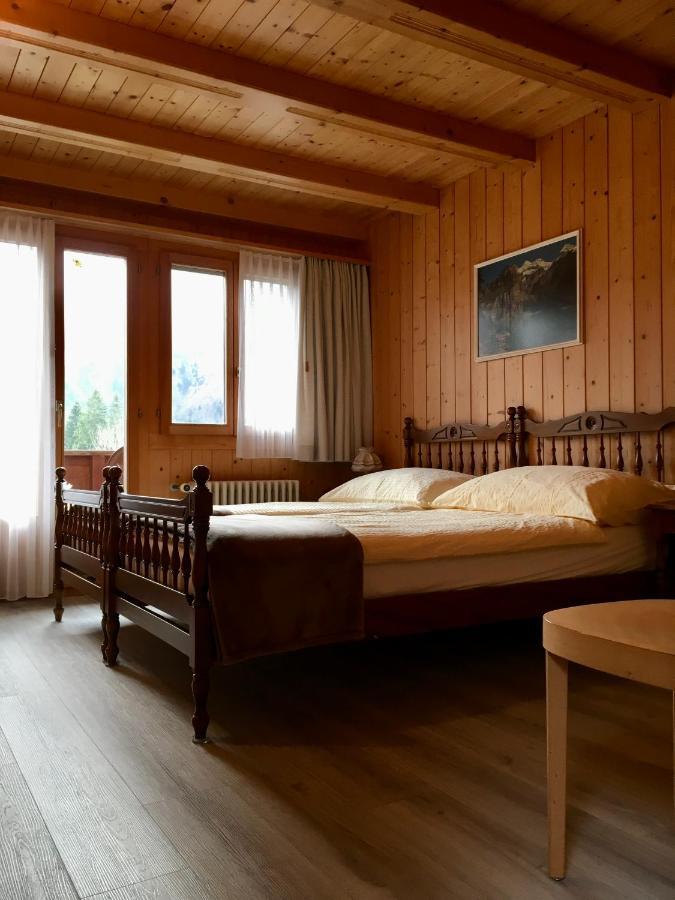 Ferienwohnung Lindenheim Kandersteg Exteriör bild